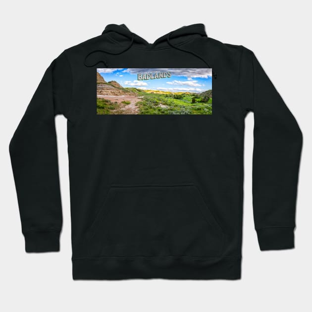 North Dakota Badlands Hoodie by Gestalt Imagery